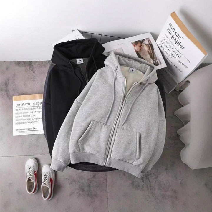 Unisex Kapuzenjacke mit Reißverschluss Echoarchiv