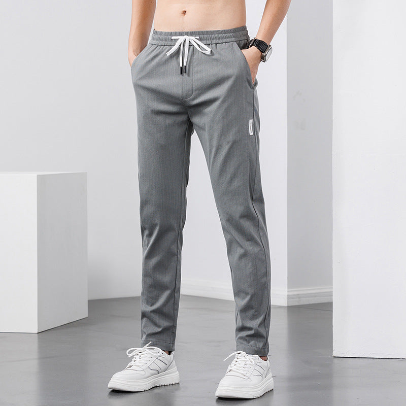 Herren Sportliche Freizeithose mit elastischem Bund Echoarchiv