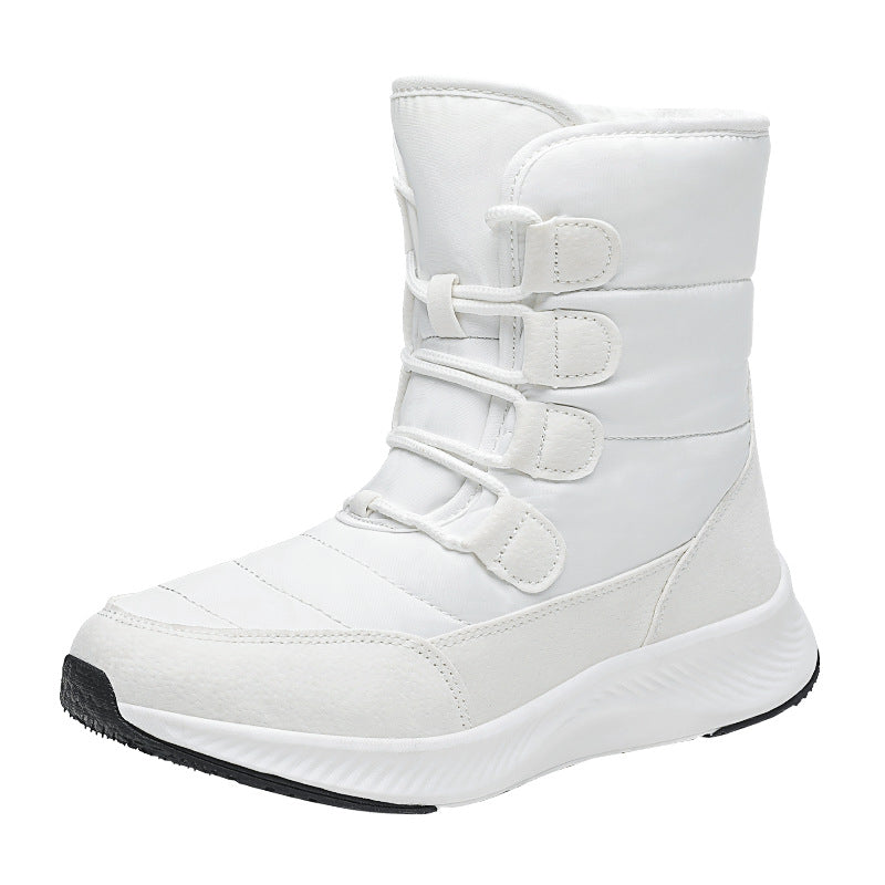 Damen Thermo-Schneestiefel mit gesteppter Isolierung, Teddyfutter und griffiger Profilsohle Echo Archiv