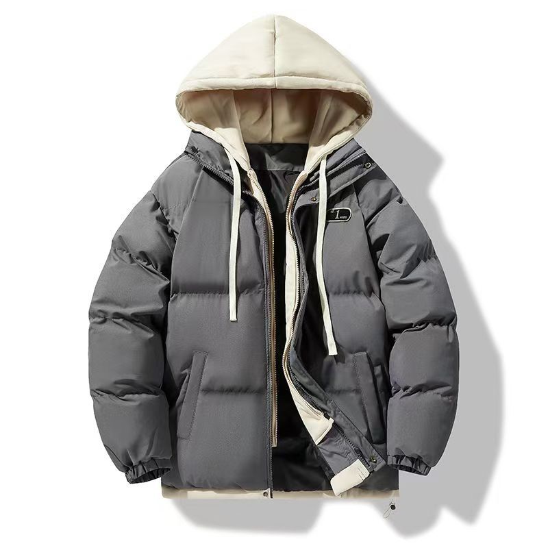 Damen Sportliche Steppjacke mit Kapuze Echoarchiv