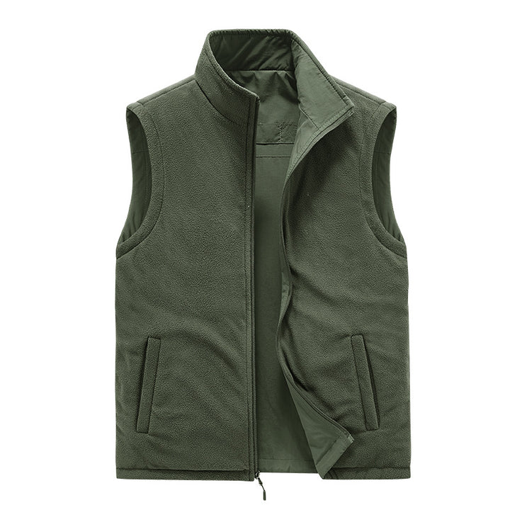 Herren Fleece Weste Echo Archive