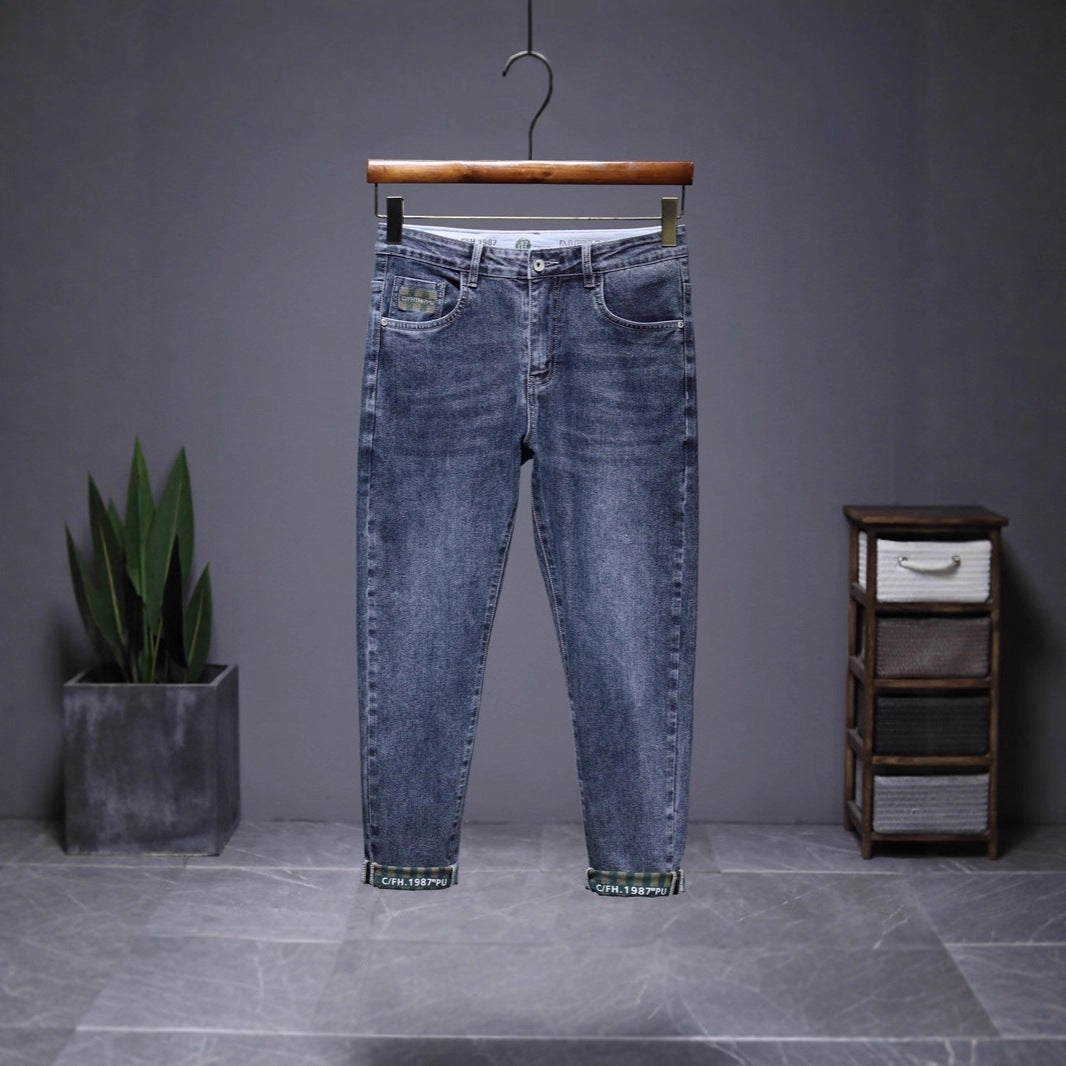 Damen Modische Hochtaillierte Jeans Echoarchiv