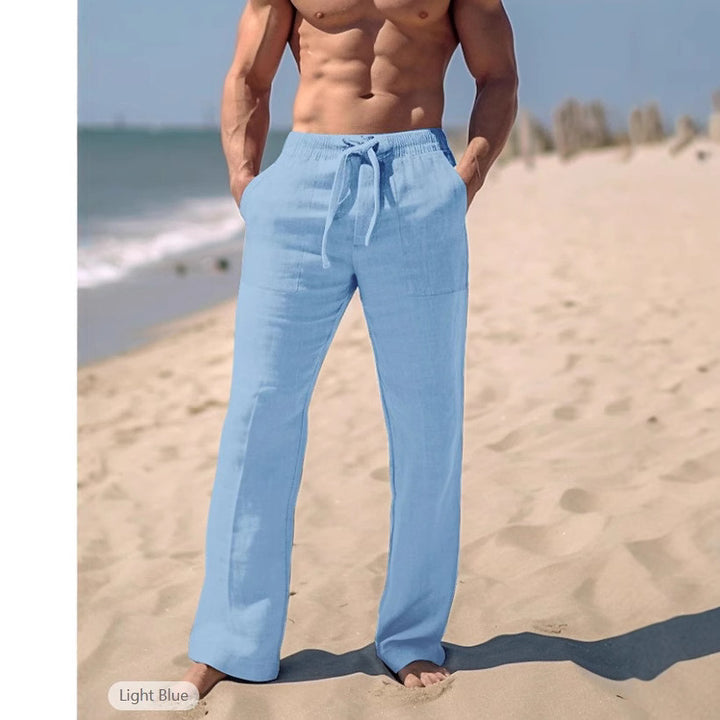 Herren entspannende Leinenhose Echoarchiv