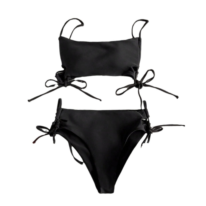 Damen Bandeau-Bikini mit raffinierten Bindebändern Echo Archiv