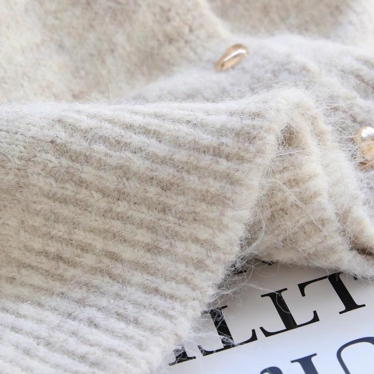 Damen Verspielter Strickcardigan mit Schleifenakzenten – Veloura