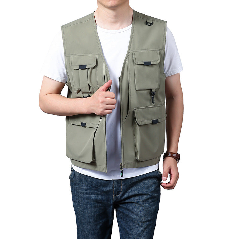 Herren Multifunktionale Outdoor-Weste Echoarchiv