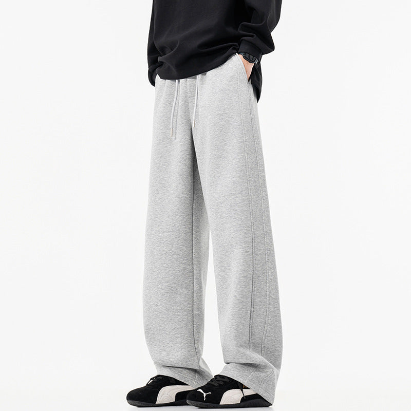 Damen weit geschnittene Lounge-Jogginghose mit elastischem Bund, Kordelzug und lässigem Culotte-Schnitt – Avélisse
