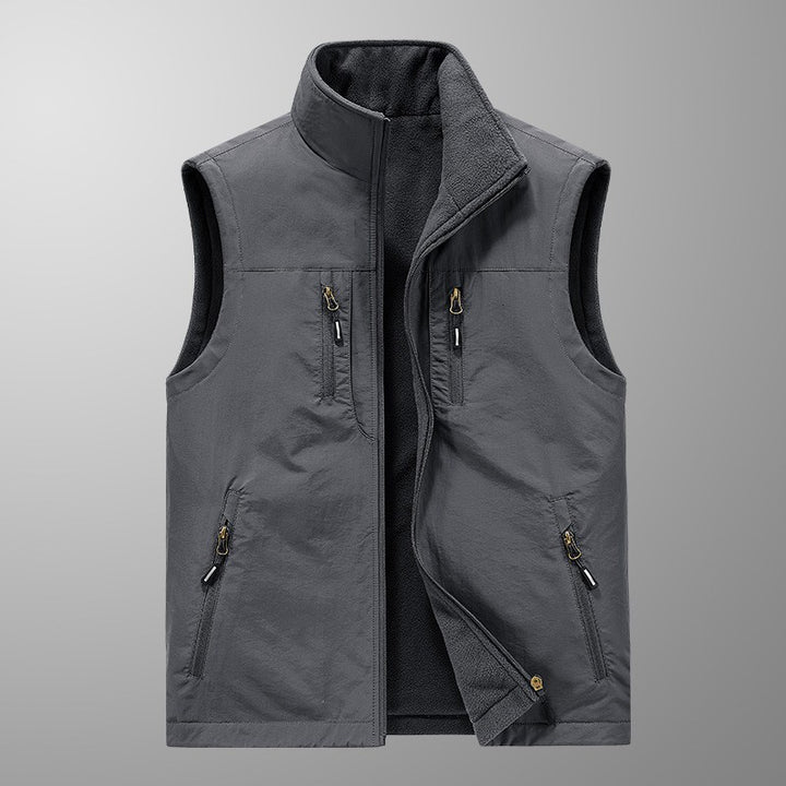 Herren Praktische Fleece-Weste Echo Archiv
