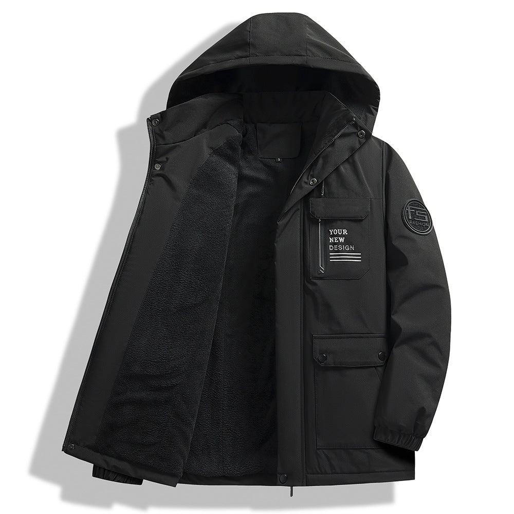 Herren Outdoor-Jacke mit isolierender Innenausstattung und praktischen Taschen Echoarchiv