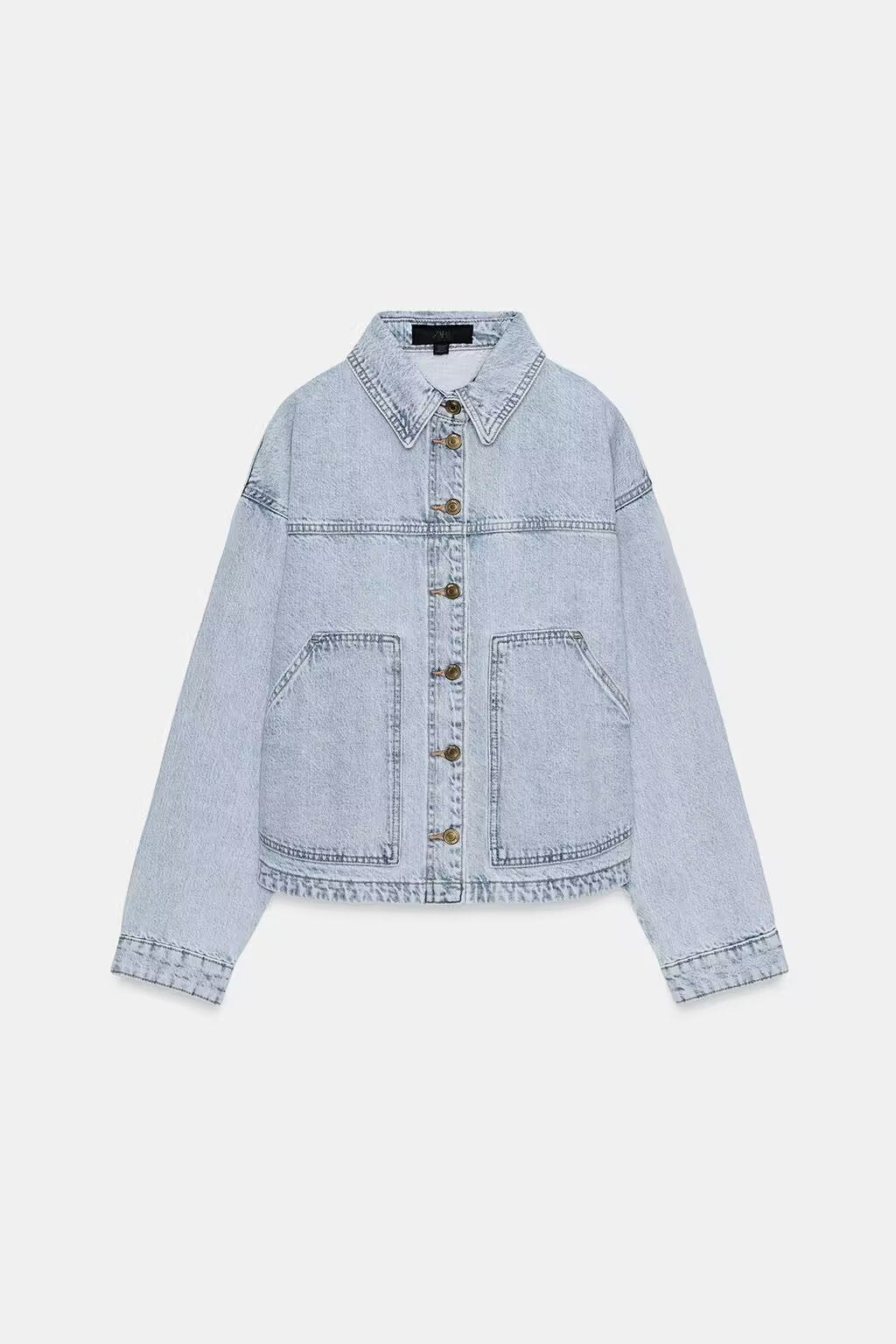 Damen Oversize-Workerjacke aus Baumwoll-Twill Echo Archiv