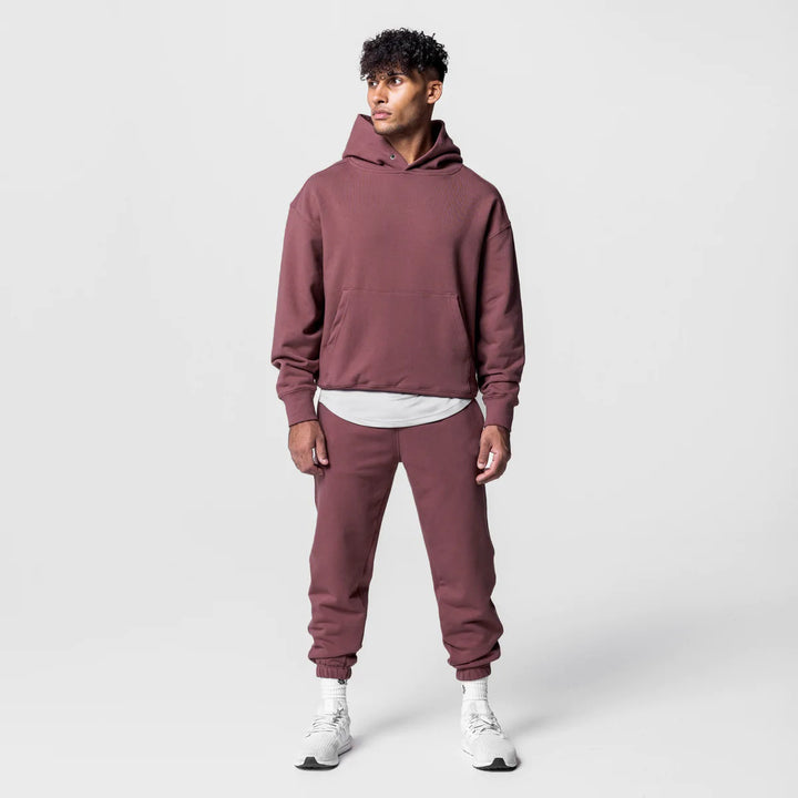 Herren gemütlicher Kapuzenpullover mit Taschen Echoarchiv