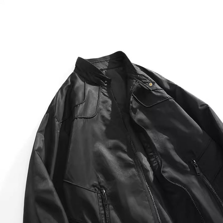Herren Bikerjacke mit praktischen Taschen und atmungsaktiven Eigenschaften Echoarchiv