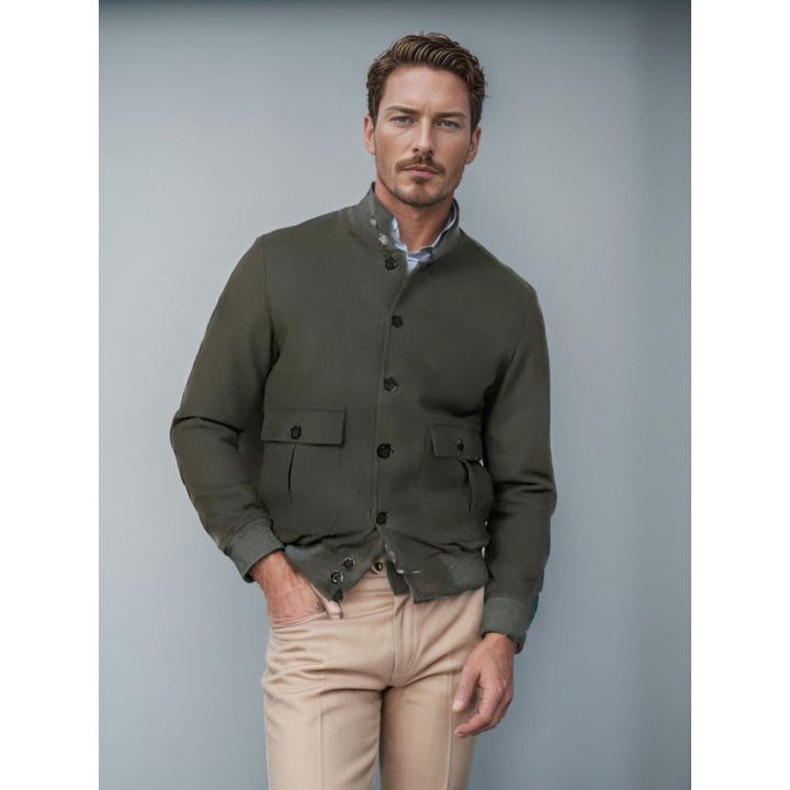 Herren modische Casual-Jacke mit praktischen Taschen Echoarchiv