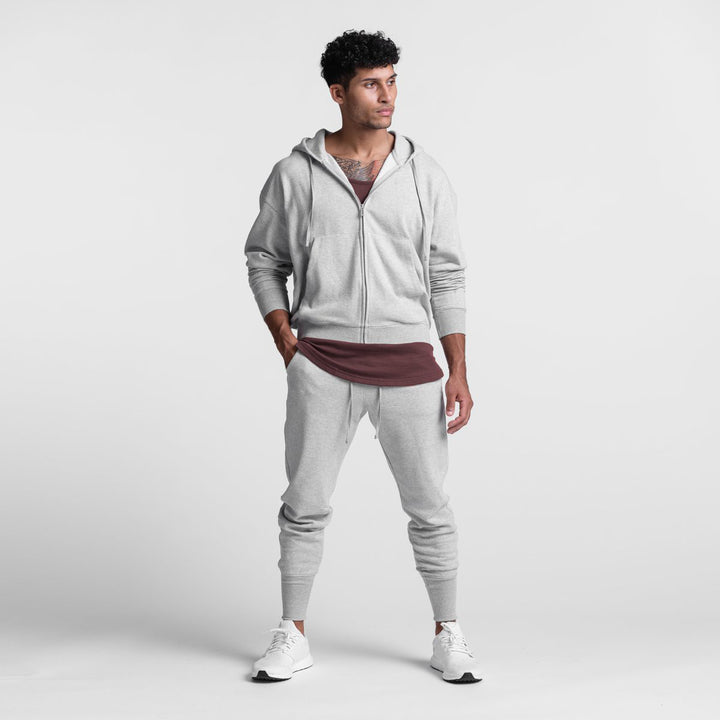Herren Sportliche Kapuzensweatjacke mit durchgehendem Reißverschluss Echoarchiv