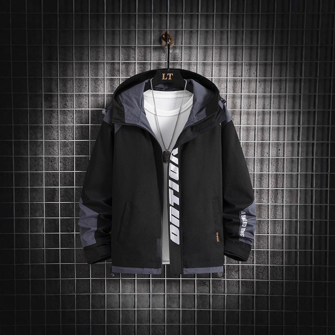 Herren Modische Outdoor-Jacke mit praktischen Taschen Echo Archiv