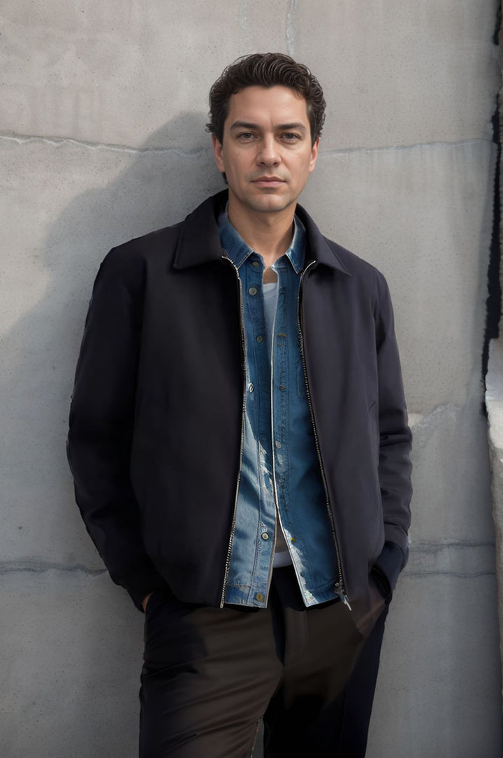 Herren Freizeitjacke mit modernem Design und praktischen Details Echoarchiv