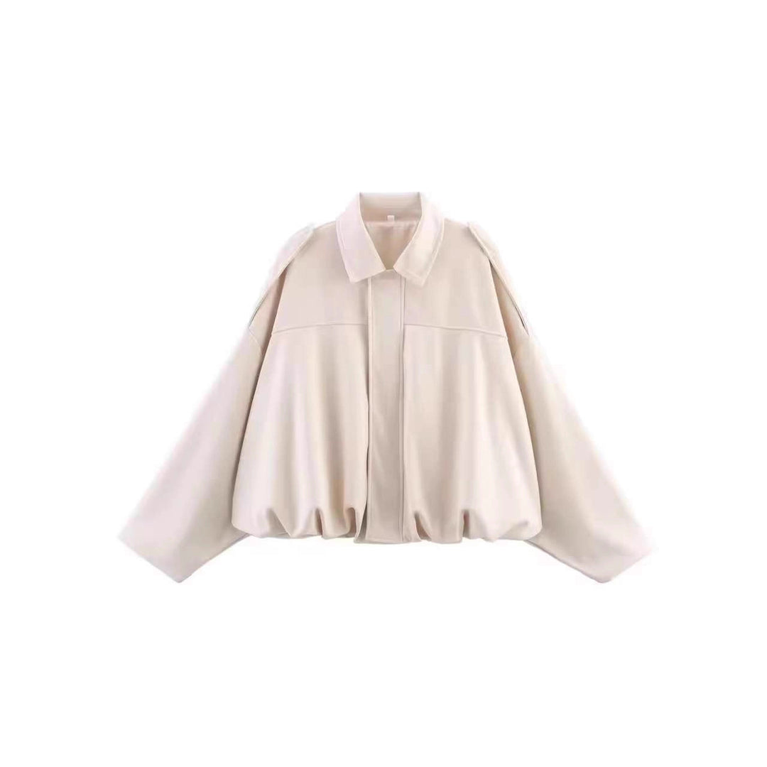 Damen Modische Oversized Jacke Echo Archiv