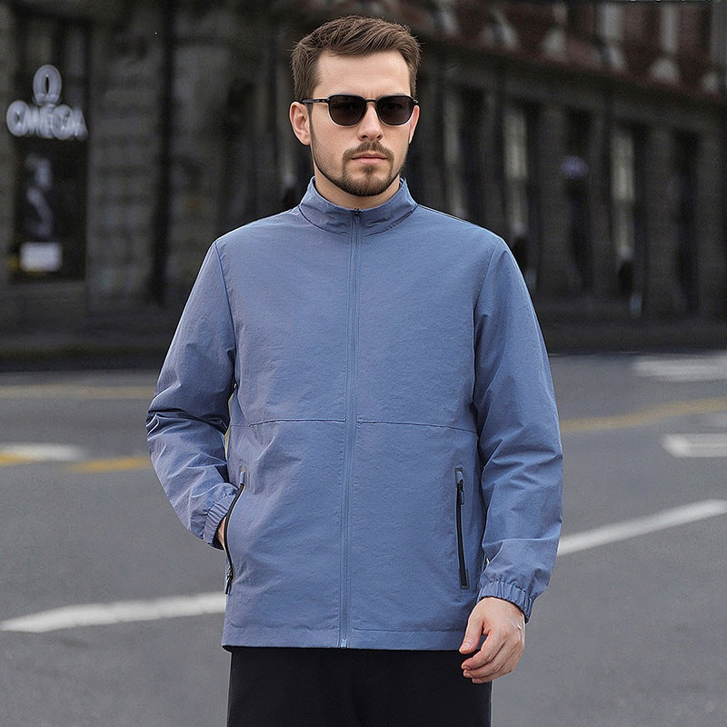 Herren Leichte Windjacke Echo Archiv