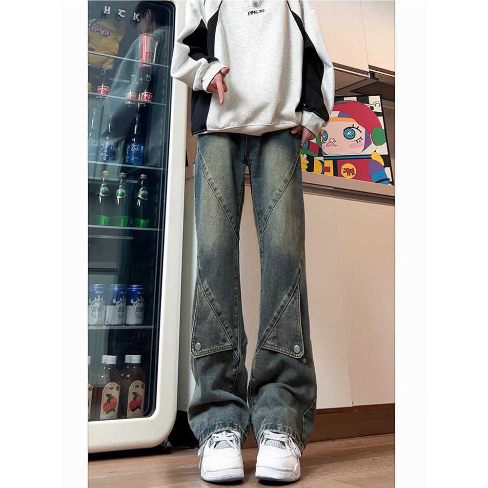 Damen Modische Baggy-Jeans Echoarchiv