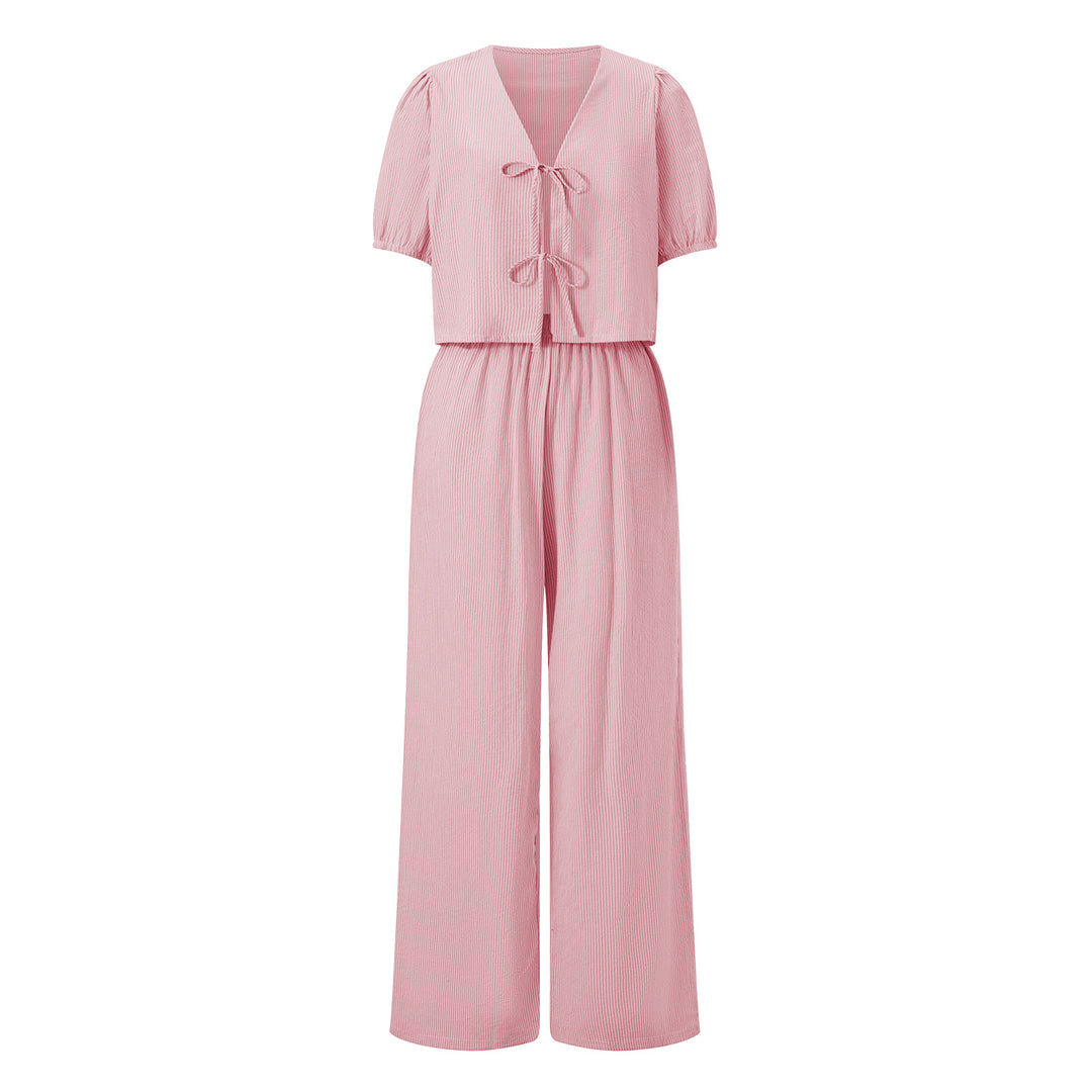 Damen luftiges Sommer-Jumpsuit mit Raffung Echo Archiv