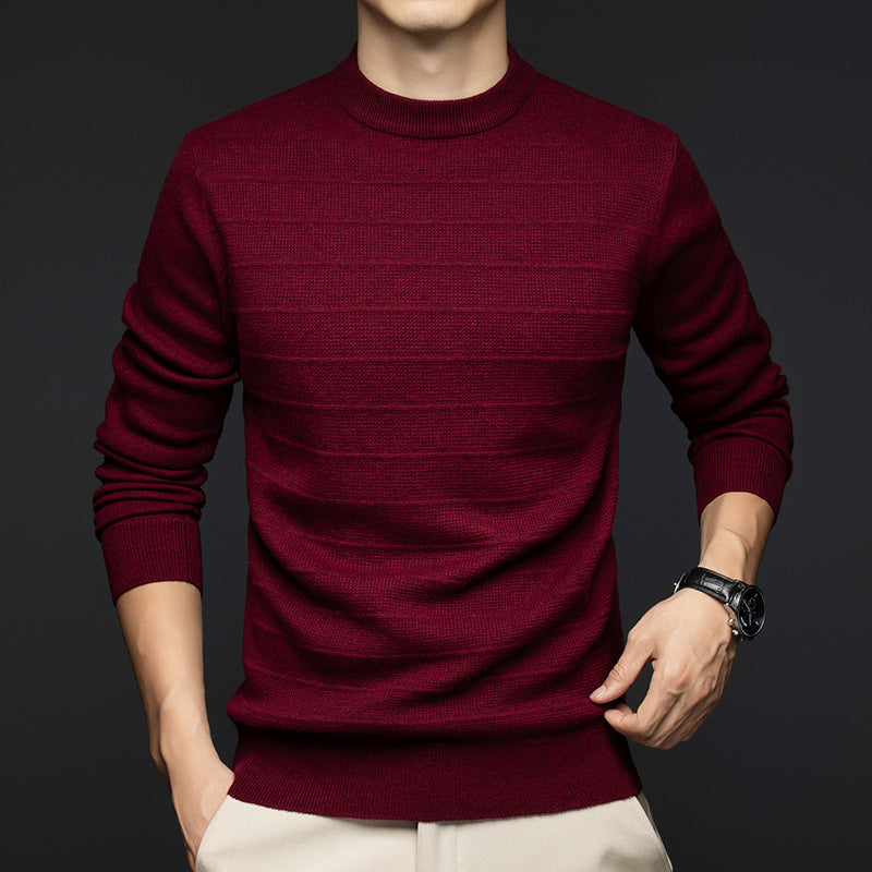 Herren modischer Pullover mit strukturiertem Design Echoarchiv
