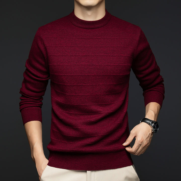 Herren modischer Pullover mit strukturiertem Design Echoarchiv