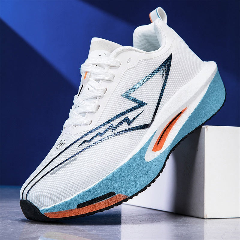 Unisex leichter Performance Laufschuh mit gedämpfter Plateausohle und atmungsaktivem Mesh – Tavélo