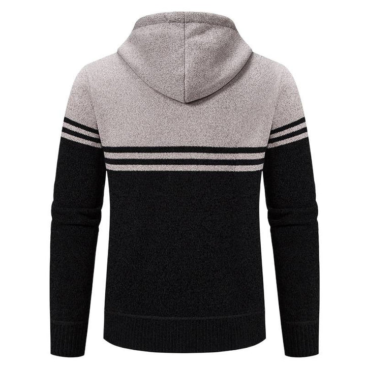 Herren modische Kapuzenjacke mit strukturiertem Design Echoarchiv