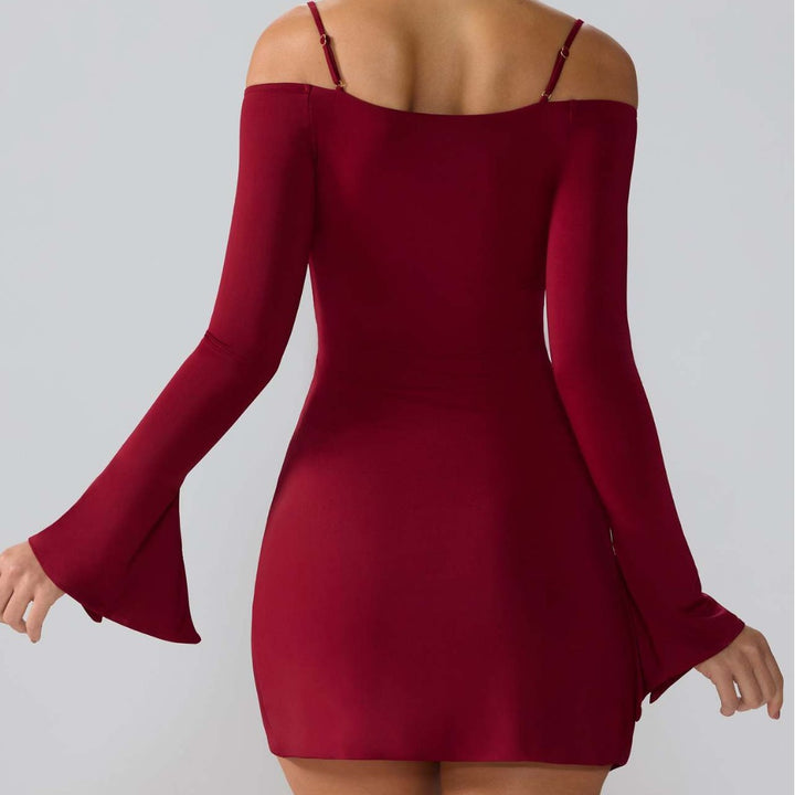 Damen Minikleid mit raffinierten Cut-Out-Details und schickem Knotenverschluss Echo Archiv