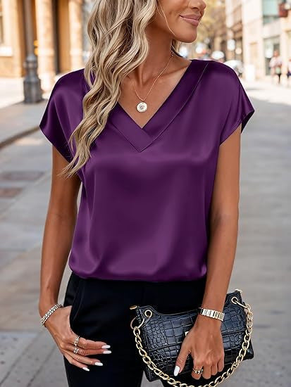 Damen Satinbluse Echoarchiv