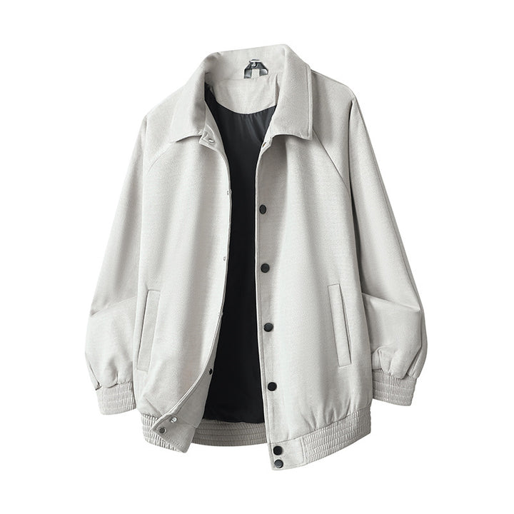 Herren Stylische Übergangsjacke mit praktischem Druckknopfverschluss Echo Archiv