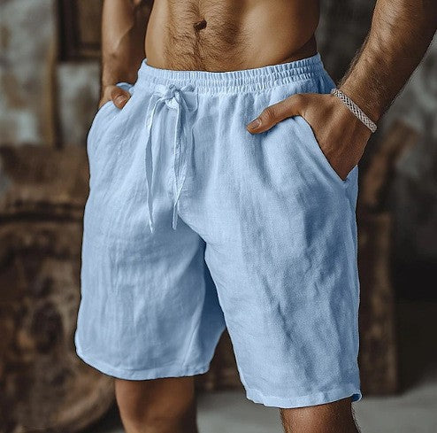 Echoarchiv | Herren-Schnürshorts aus Baumwolle