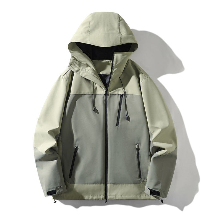 Damen technische Allwetterjacke mit vielseitigem Kapuzendesign und verstellbaren Belüftungsöffnungen Echoarchiv