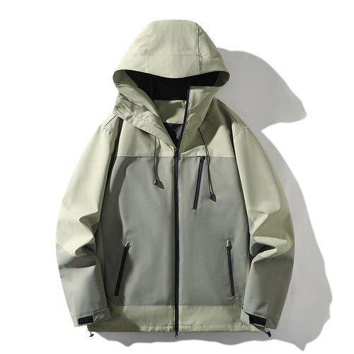 Damen technische Allwetterjacke mit vielseitigem Kapuzendesign und verstellbaren Belüftungsöffnungen Echoarchiv