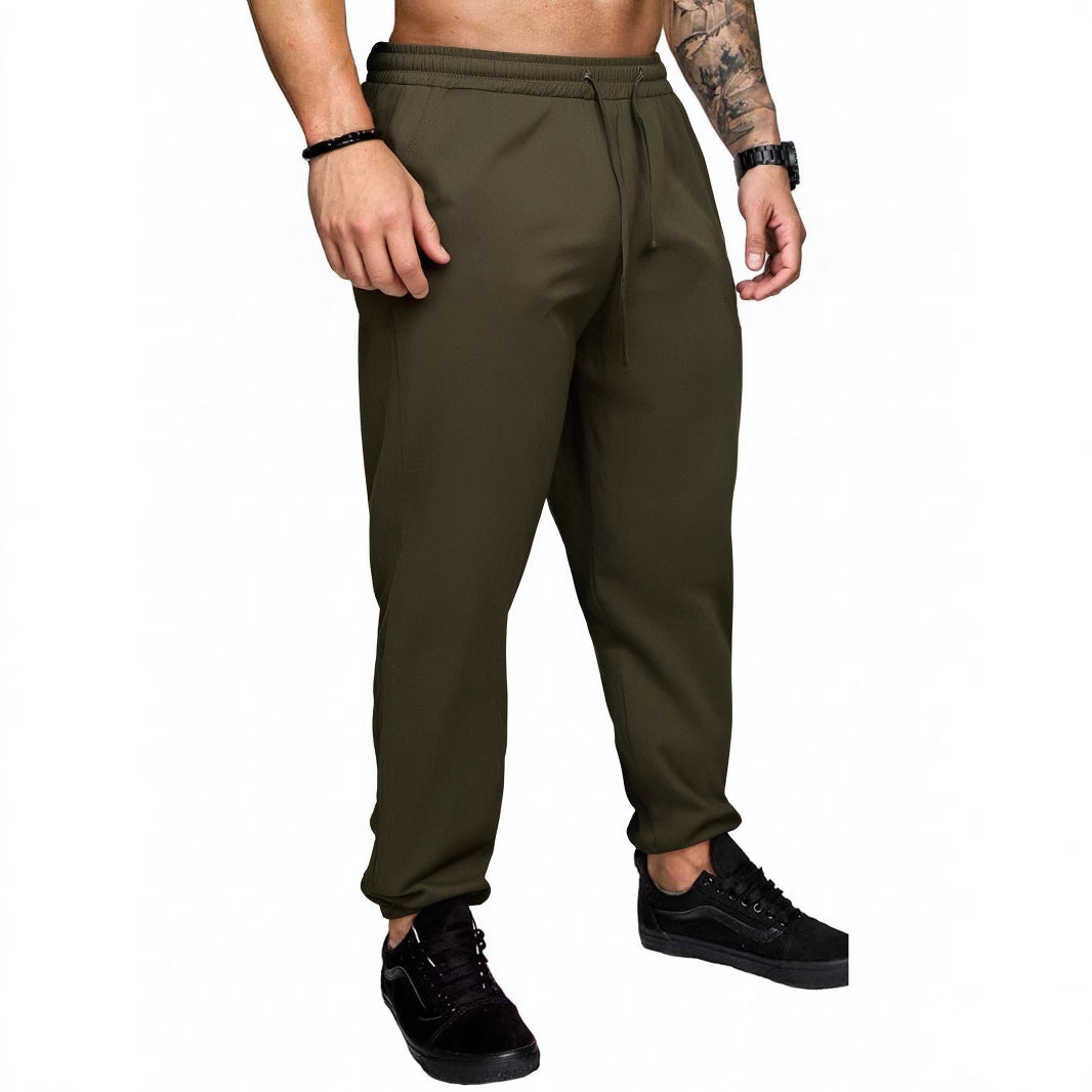 Herren Sportliche Freizeit-Hosen mit elastischem Bund und Seitentaschen Echoarchiv