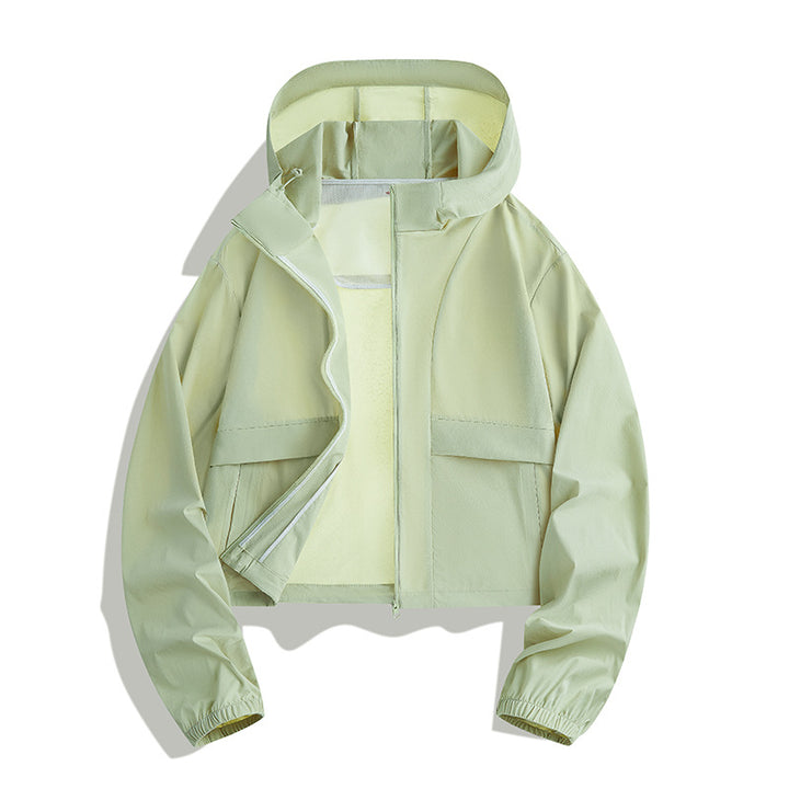 Damen modische kurze Jacke Echo Archiv