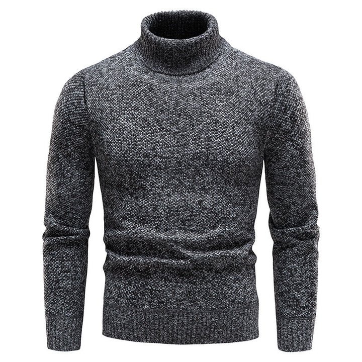 Herren Rollkragenpullover aus hochwertiger Wolle Echoarchiv