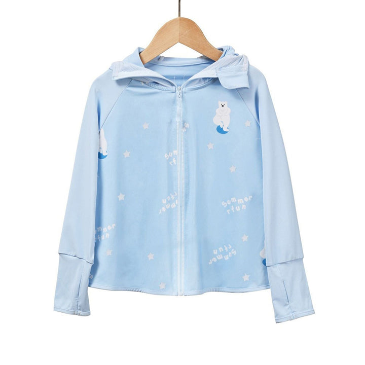 Jungen atmungsaktive Kapuzenjacke mit UV-Schutz Echo Archiv