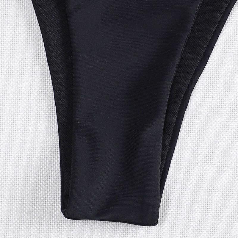 Damen Bikini-Höschen mit verstellbaren Bindebändern und dekorativen Ringakzenten Echo Archiv