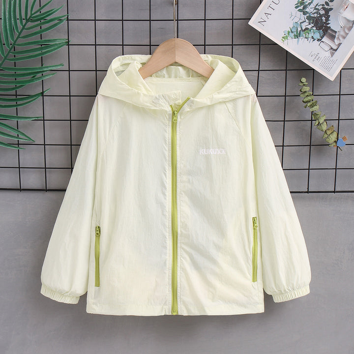 Damen nan ultraleichte Kapuzen-Nylonjacke mit UV-Schutz, winddichter Ausstattung und Reißverschlusstaschen Echo Archiv