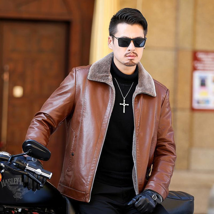Herren Lederjacke Echoarchiv