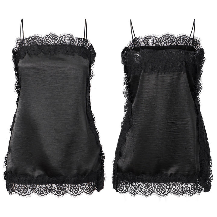 Damen Spitzentop mit zartem Saum Echo Archiv