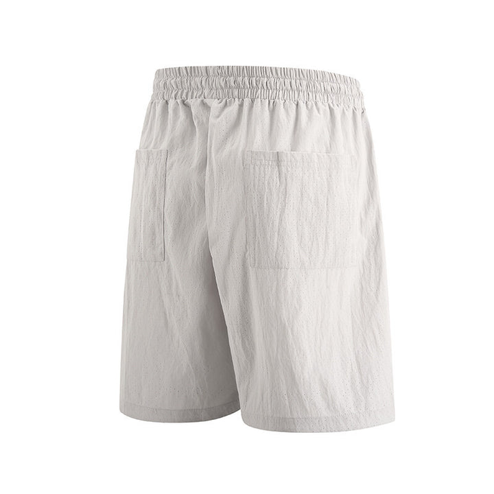 Herren bequeme Freizeitshorts mit elastischem Bund und praktischen Taschen Echoarchiv