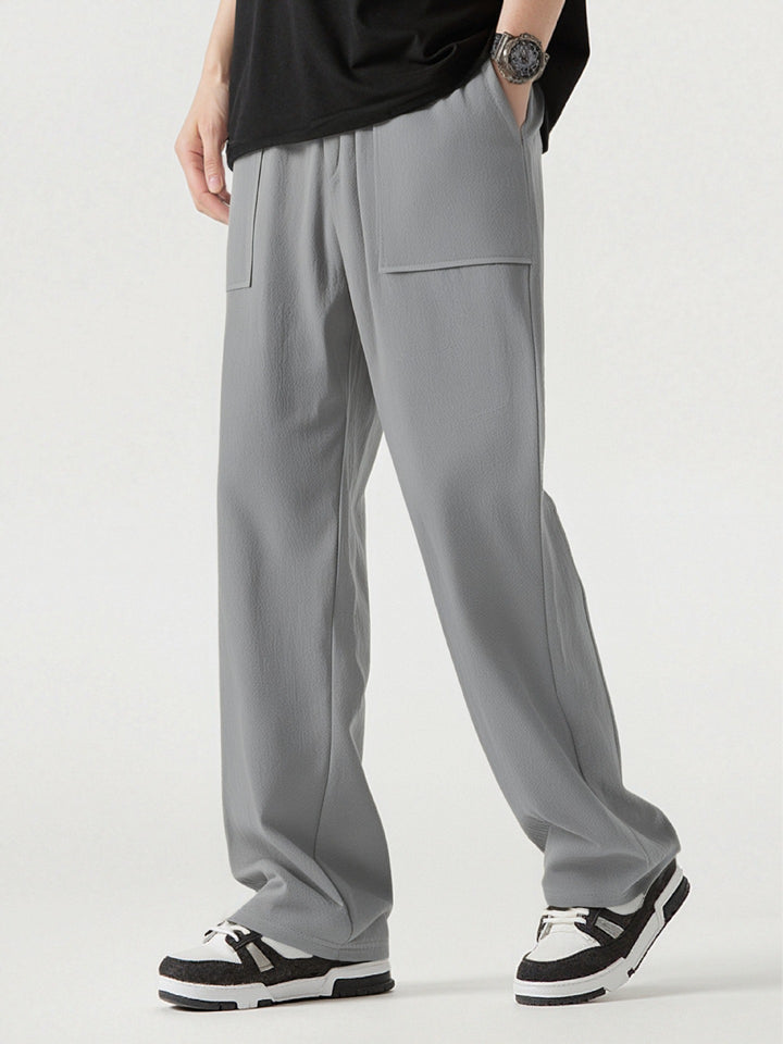 Herren Bequeme Cargo-Hose mit praktischen Taschen und elastischem Bund Echoarchiv