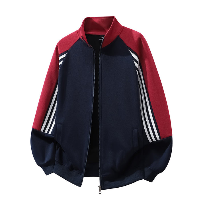 Herren Sportliche Übergangsjacke mit hohen Kragen und praktischen Taschen Echo Archiv