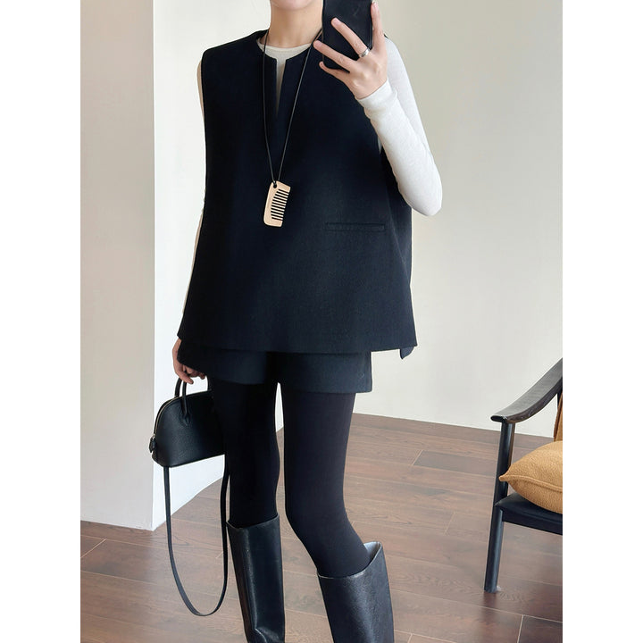 Damen Elegante Weste aus feinem Stoff Echoarchiv