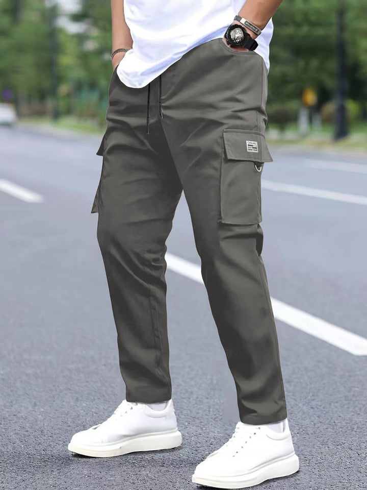 Herren Leichtgewichtige Technical-Cargohose mit Tunnelzugbund, D‑Ring & großen Klappfächern Echo Archiv