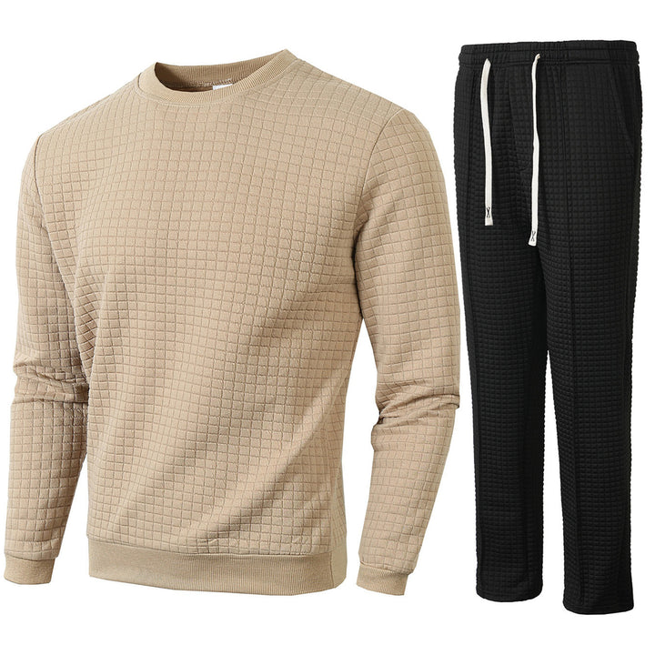 Herren gemütliches Sweatshirt und Jogginghose Set Echoarchiv