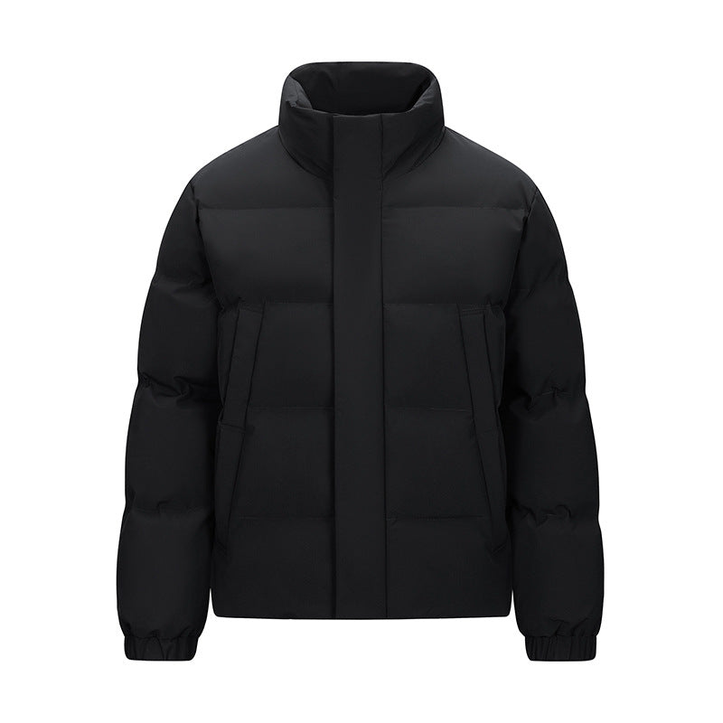 Herren Gepolsterte Steppjacke mit hohem Stehkragen und verdeckter Reißverschluss Echo Archiv