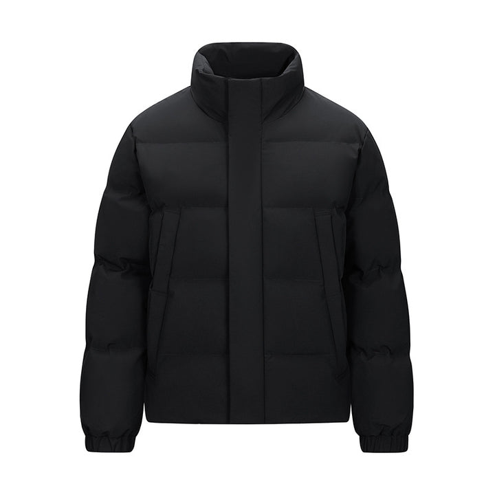 Herren Gepolsterte Steppjacke mit hohem Stehkragen und verdeckter Reißverschluss Echo Archiv